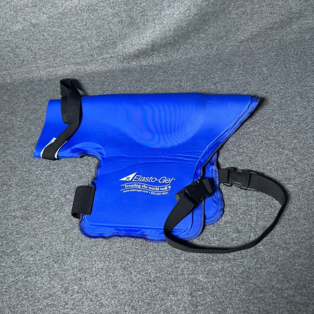Elasto-Gel shoulder ice pack wrap, injury, surgery, cold